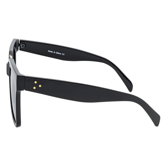 Gafas de Sol Mariposa para Mujer TARA – Negro con Lentes Ahumadas