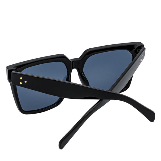 Gafas de Sol Mariposa para Mujer TARA – Negro con Lentes Ahumadas